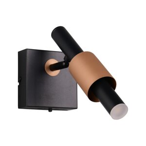Čierne/v bronzovej farbe LED bodové svietidlo 20,5x10 cm Ikaris – Trio Select
