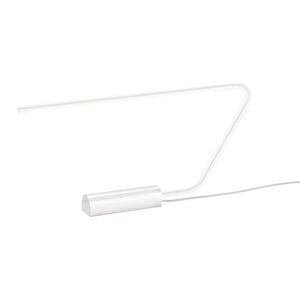 Biela LED stolová lampa (výška  33 cm) Olea – Trio Select