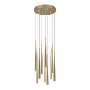 LED závesné svietidlo v zlatej farbe ø 30 cm Cala – Trio Select