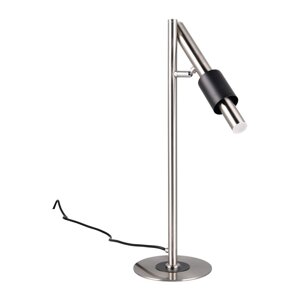 Čierna/v striebornej farbe LED stolová lampa (výška  50 cm) Ikaris – Trio Select