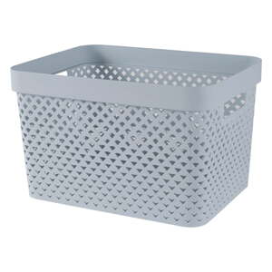 Svetlomodrý plastový úložný box 35,5x26x22 cm Pure – Curver