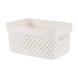 Béžový plastový úložný box 26x17,5x12 cm Pure – Curver