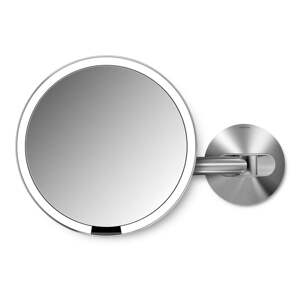 Nástenné/kozmetické zrkadlo s osvetlením/zväčšovacie ø 20 cm Sensor – simplehuman